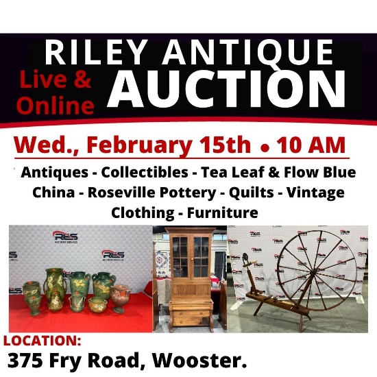 Riley's Antique Auction