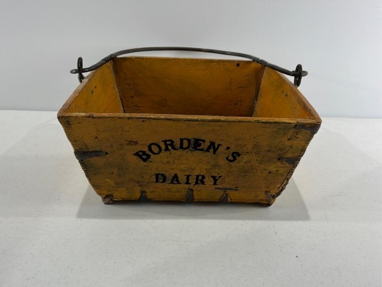 Borden's Dairy Wood Tote