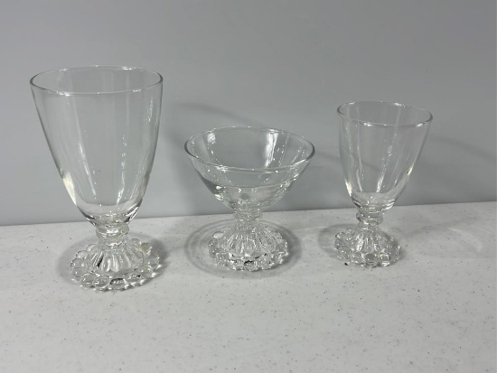 (59) Assorted Glass Drinkware