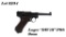 Luger P08 9mm Semi Auto Pistol