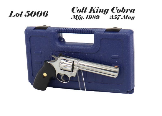 Colt King Cobra 357MAG Double Action Revolver