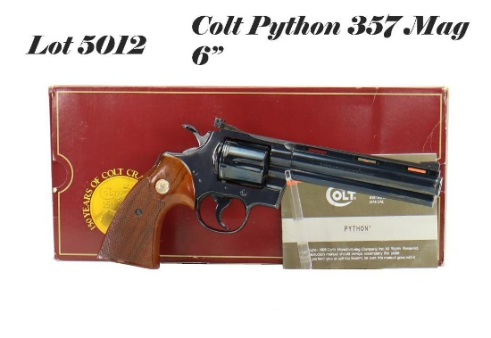 Colt Python 357MAG Double Action Revolver