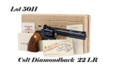 Colt DiamondBack 22LR Double Action Revolver