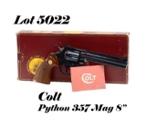 Colt Python 357MAG Double Action Revolver