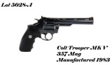 Colt Trooper MKV 357MAG Double Action Revolver