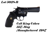 Colt King Cobra 357MAG Double Action Revolver