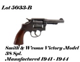 Smith & Wesson Victory Model 38SPL Double Action Revolver