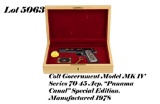 Colt MK IV 70 Series 45ACP Semi Auto Pistol