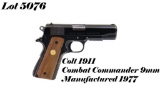 Colt 1911 Combat Commander 9MM Semi Auto Pistol