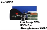 Colt Lady Elite 380ACP Semi Auto Pistol