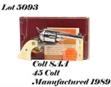 Colt Single Action Army 45 Colt Single Action Revolver