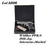 Walther PPK/S 380ACP Semi Auto Pistol