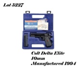 Colt Delta Elite 10mm Semi Auto Pistol