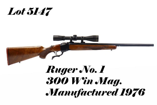 Ruger No.1 300WIN Single Shot Rifle