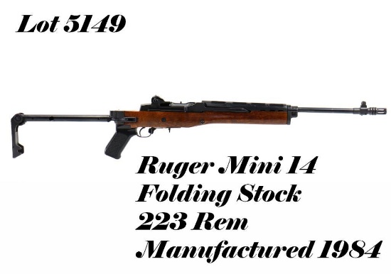 Ruger Mini 14 .223REM Semi Auto Rifle