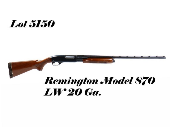 Remington 870 Wingmaster LW 20Ga Pump Action Shotgun