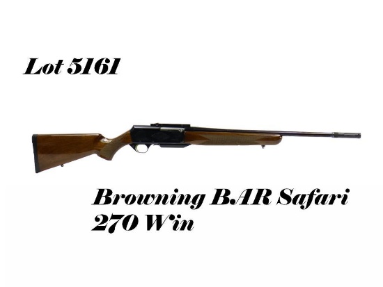 Browning BAR II Safari 270WIN Semi Auto Rifle