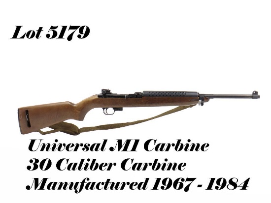Universal M1 Carbine 30 Carbine Semi Auto Rifle
