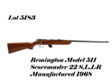 Remington 511 Scoremaster 22S,L,LR Bolt Action Rifle