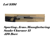 Sporting Arms Manufacturer Snake Charmer 2 .410 Single Shot Shotgun