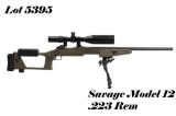 Savage 12 .223REM Bolt Action Shotgun