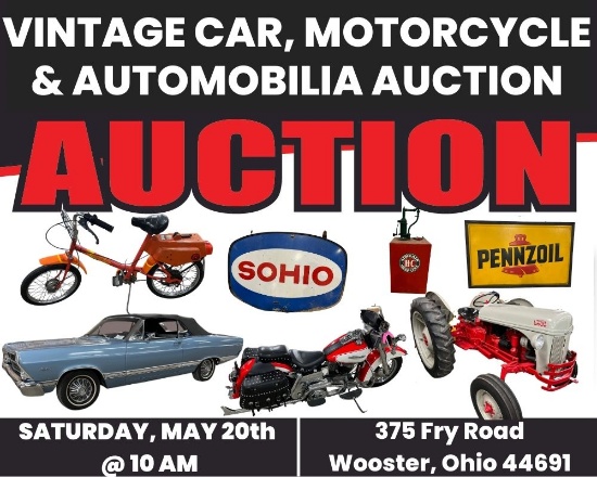 Vintage Car, Motorcycle & Automobilia Auction