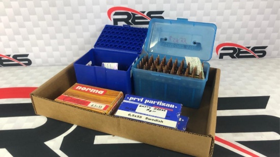 "ABSOLUTE" 53 Rds 6.5x55 Reloads