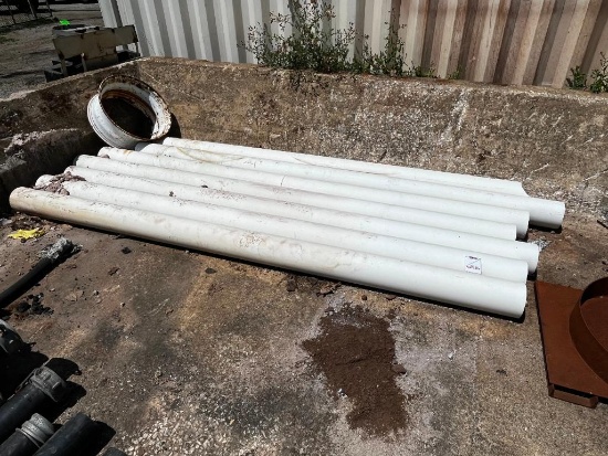 Assorted 6" PVC Pipe/(1) 12" PVC Pipe