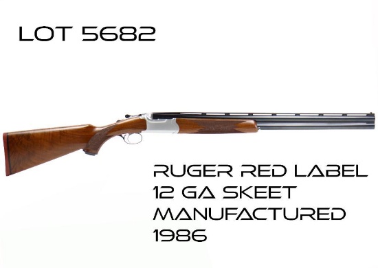 Ruger Red Label 12GA Over/Under Shotgun