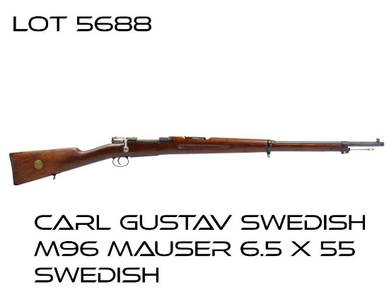 Carl Gustav-Swedish M96 Mauser 6.5x55 Swedish Bolt Action Rifle