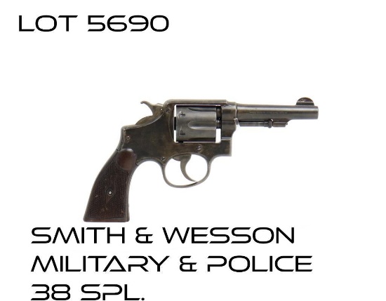 Smith & Wesson M&P 38SPL Double Action Revolver
