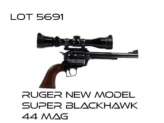 Ruger New Model Blackhawk 44MAG Single Action Revolver