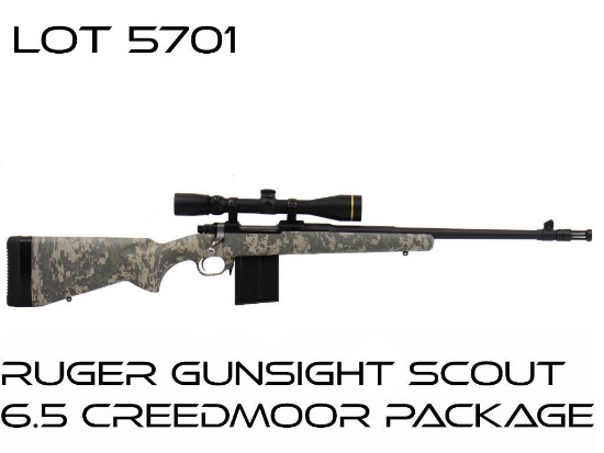 Ruger Gunsight Scout 6.5 Creedmoor Bolt Action Rifle