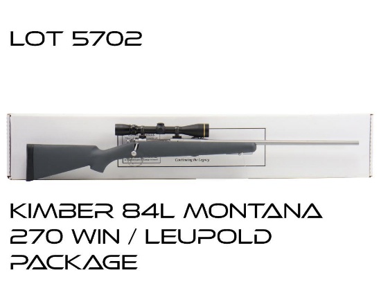 Kimber 84L Montana 270WIN Bolt Action Rifle