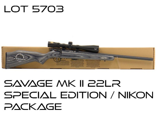 Savage MK II 22LR Bolt Action Rifle