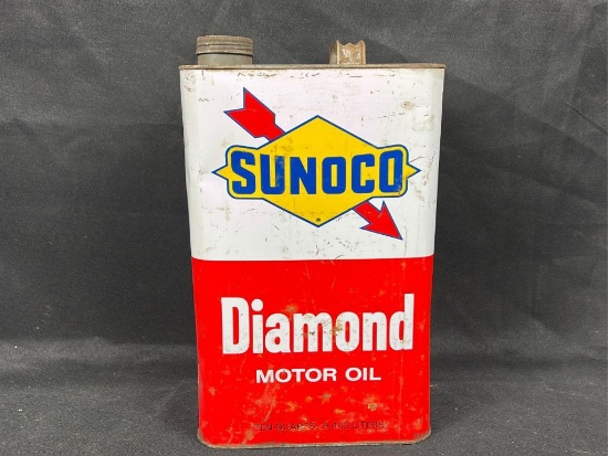 "ABSOLUTE" Sunoco 2.5 gal Diamond Oil Can