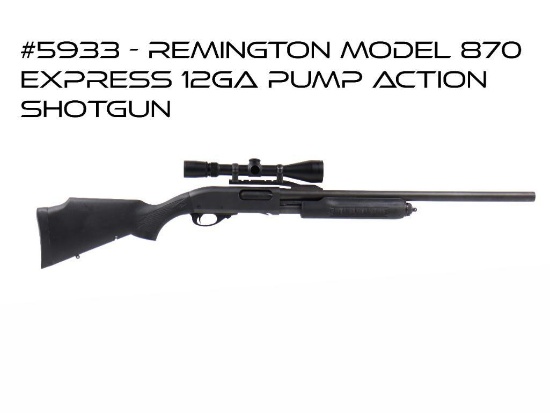 Remington Model 870 Express 12Ga Pump Action Shotgun