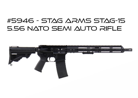 Stag Arms Stag-15 5.56 Nato Semi Auto Rifle
