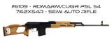 Romarm/Cugir PSL 54 7.62x54R Semi Auto Rifle