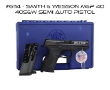 Smith & Wesson M&P 40 40S&W Semi Auto Pistol