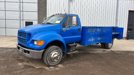 "ABSOLUTE" 2000 Ford F-650 Service Truck