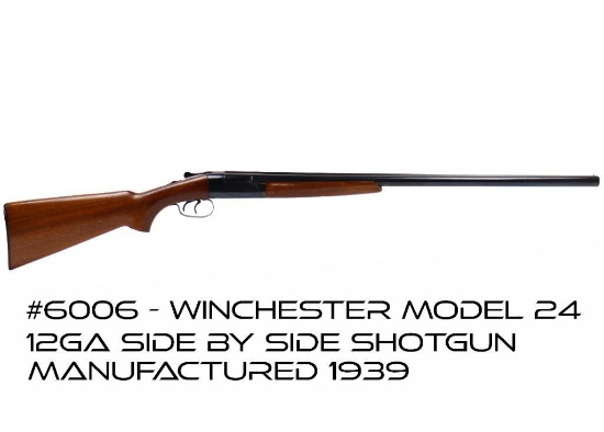 Winchester Model 24 12Ga Double Barrel Shotgun