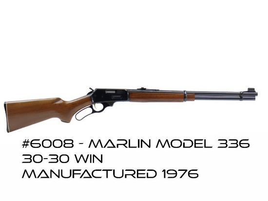 Marlin Model 336 30-30 Win Lever Action Rifle