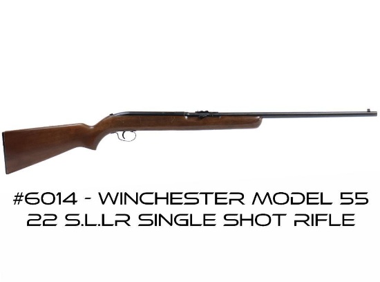 Winchester Model 55 22 S.L.LR Single Shot Rifle
