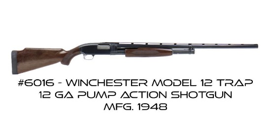 Winchester Model 12 Trap 12 GA Pump Action Shotgun
