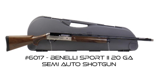 Benelli Sport II 20 Ga Semi Auto Shotgun