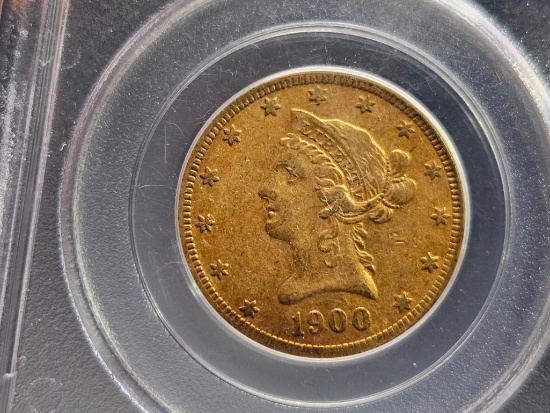 1900 S Liberty Head Eagle $10 Gold Coin