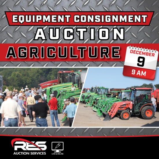 RES Equipment Consignment Auction - Ag Ring