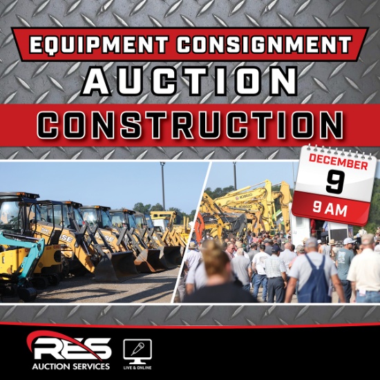 RES Equipment Consignment Auction - Construction