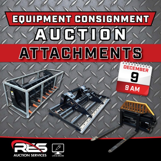 RES Equipment Consignment Auction - Attachment
